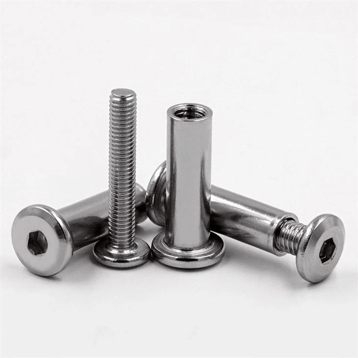 Rivet Nut Hex Socket Furniture Connector Cap Nuts Barrel factory