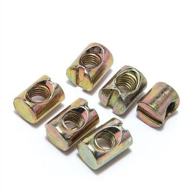 아연 도금 크로스 맞춤 너트 크기