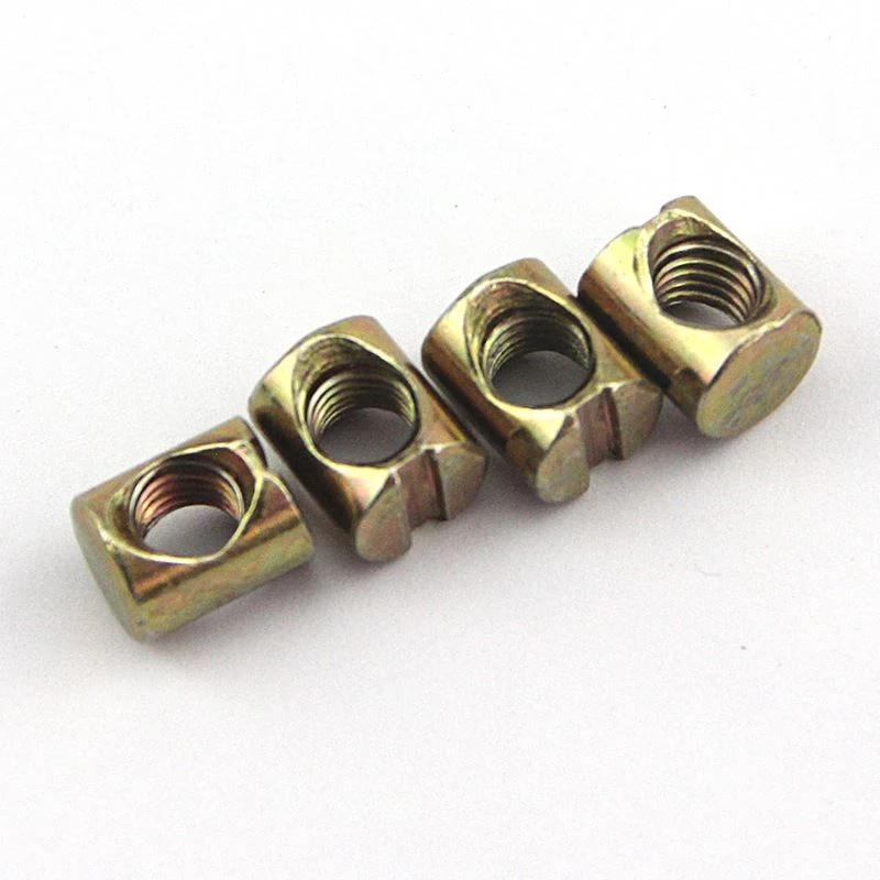 Smooth Stainless Steel Cross Dowel Barrel Nut Smooth Stainless Steel Cross Dowel Barrel Nut